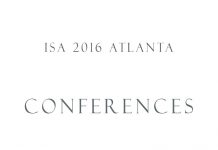 ISA 2016 Atlanta ISA 2016 Atlanta