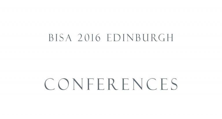 BISA 2016 Edinburgh