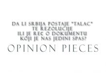 Da li Srbija postaje “talac” te rezolucije ili je reč o dokumentu koji je nas jedini spas? Da li Srbija postaje talac