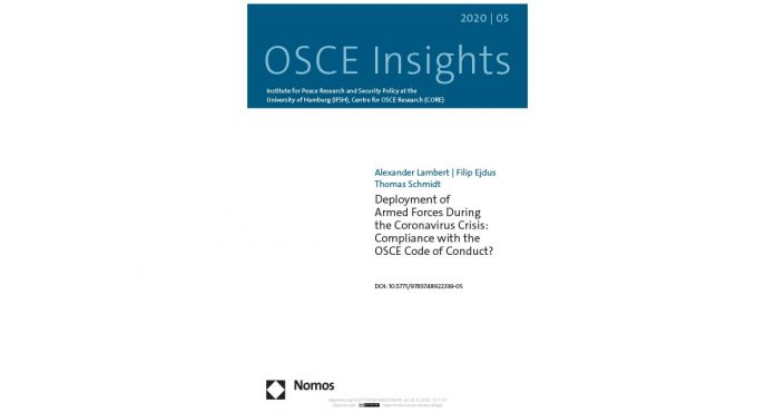 Deployment of Armed Forces During the Coronavirus Crisis