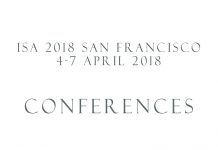 ISA 2018 San Francisco ISA 2018 San Francisco