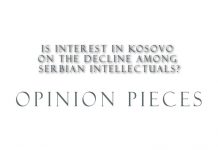 Is interest in Kosovo on the decline among Serbian intellectuals? Is interest in Kosovo on the decline