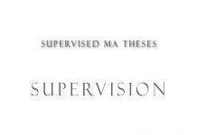 Supervised MA theses Supervised MA theses