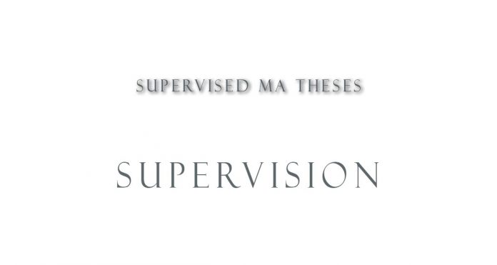Supervised-MA-theses Supervised MA theses