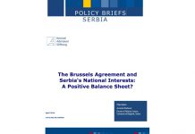The Brussels Agreement and Serbia’s National Interests The Brussels Agreement and Serbia's National Interests