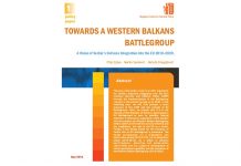 Towards the Western Balkans Battle Group Towards the Western Balkans Battle Group